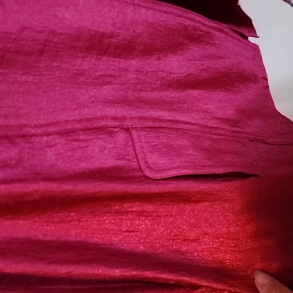 Chico’s Pink Oversized Jacket - Size 0 - Picture 3 of 4